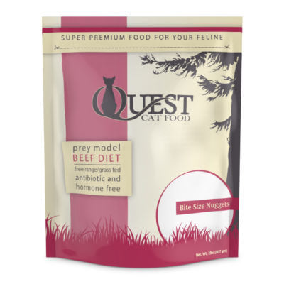 Steves Real Food Cat Quest Beef Frozen Diet 2lb – The Paws Market